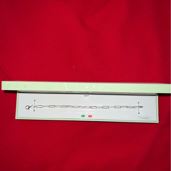 Mia Fiore Jewelry Mia Fiore Paper Clip Link Bracelet Nib Sterling